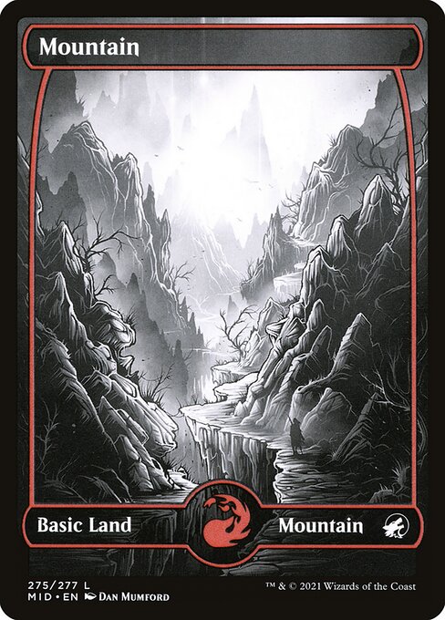 Mountain - Innistrad: Midnight Hunt Common Card