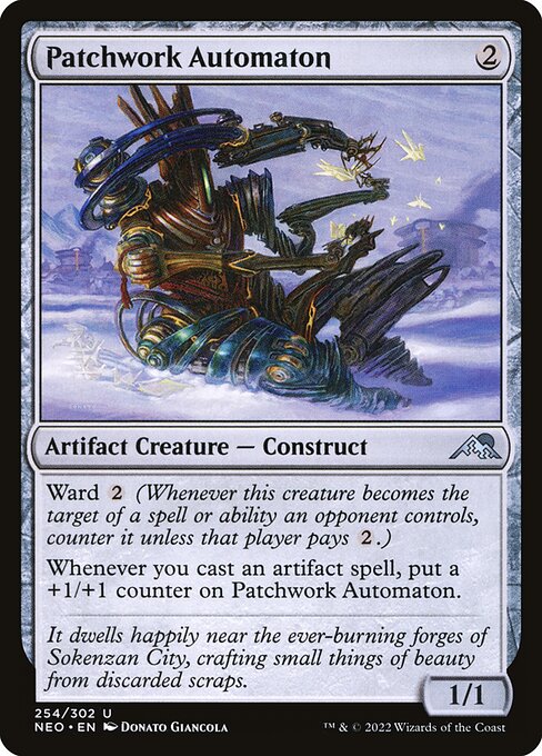 Patchwork Automaton - Kamigawa: Neon Dynasty Uncommon Card