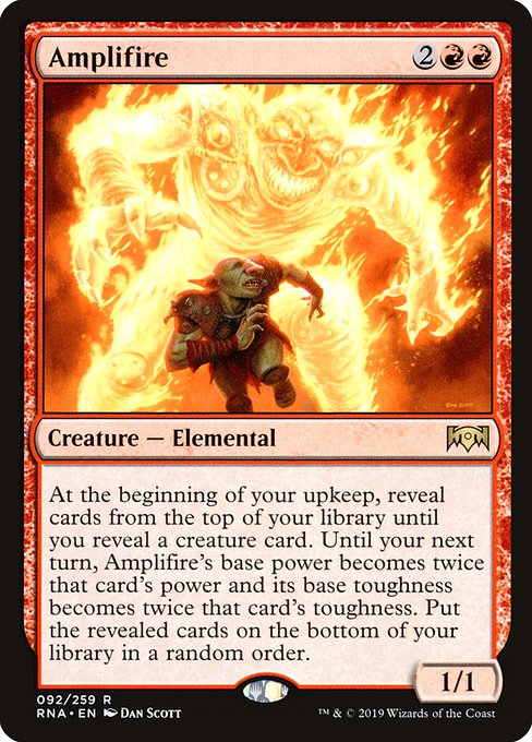 Amplifire - Ravnica Allegiance Rare Card