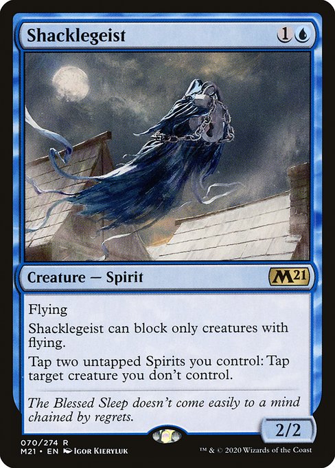 Shacklegeist - Core Set 2021 Rare Card