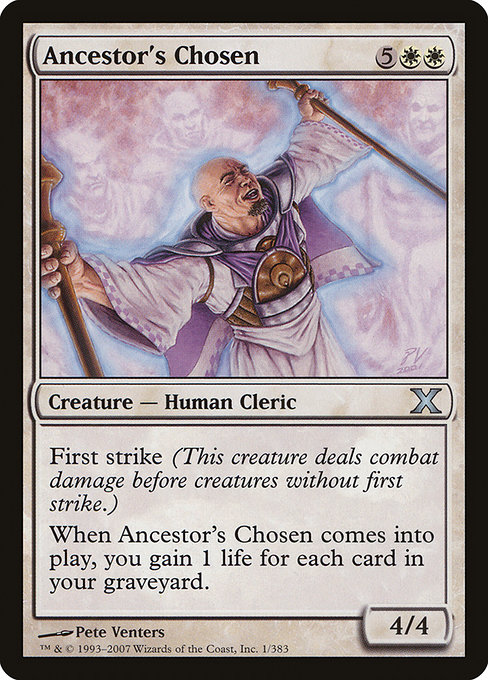 Ancestor's Chosen - Tenth Edition Uncommon Card