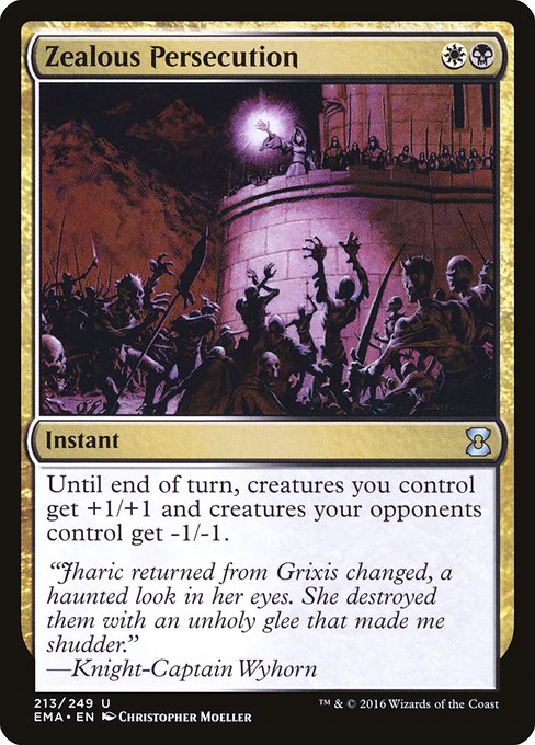 Zealous Persecution - Eternal Masters Uncommon Card