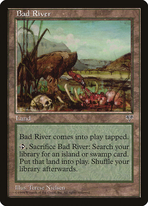 Bad River - Mirage Uncommon Card