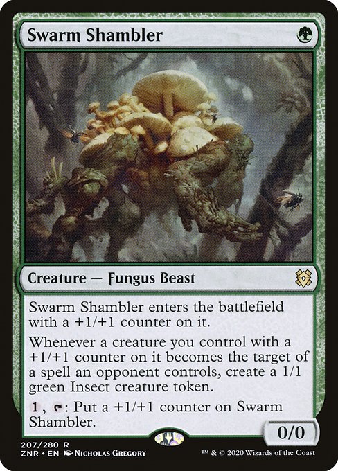 Swarm Shambler - Zendikar Rising Rare Card