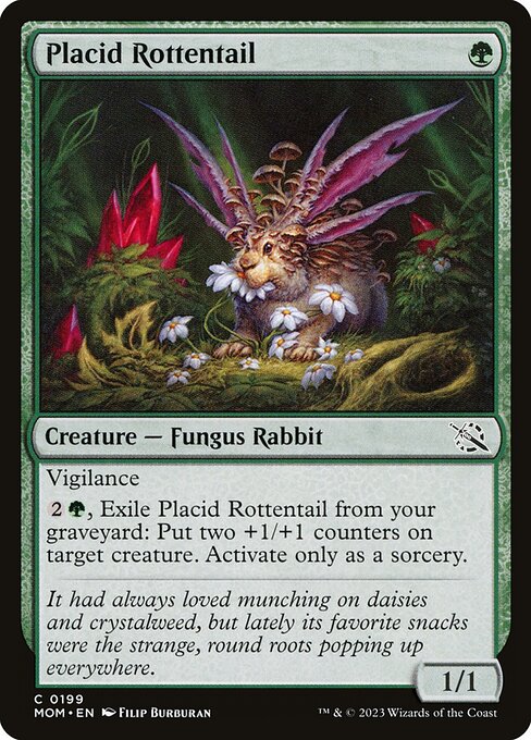 Placid Rottentail - March of the Machine Common Card