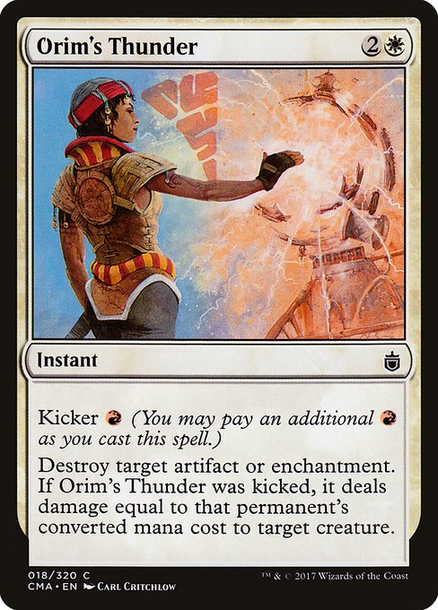 Orim's Thunder - Commander Anthology Common Card