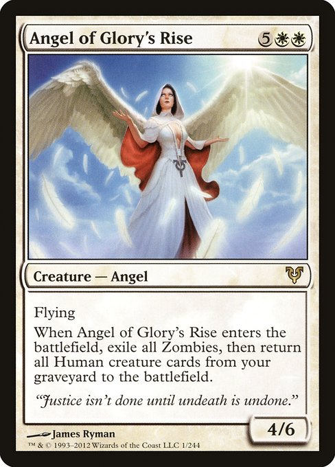Angel of Glory's Rise - Avacyn Restored Rare Card