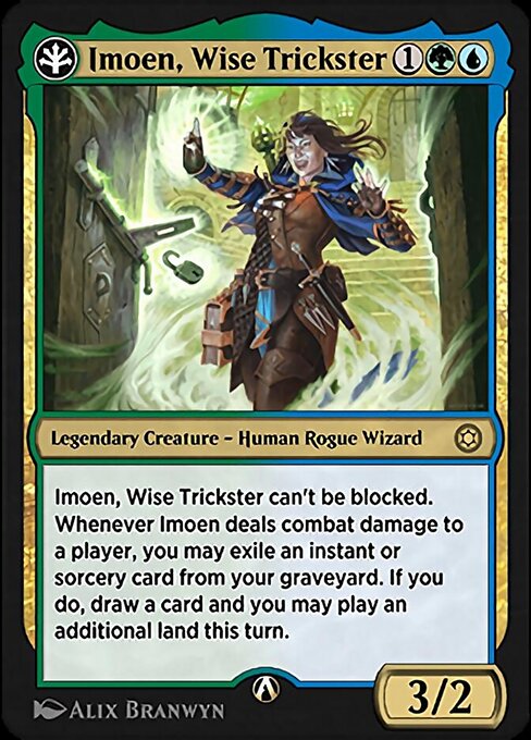 Imoen, Wise Trickster - Alchemy Horizons: Baldur's Gate Rare Card