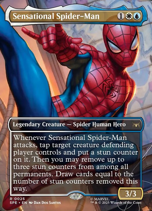 Sensational Spider-Man - Marvel's Spider-Man Eternal Rare Card