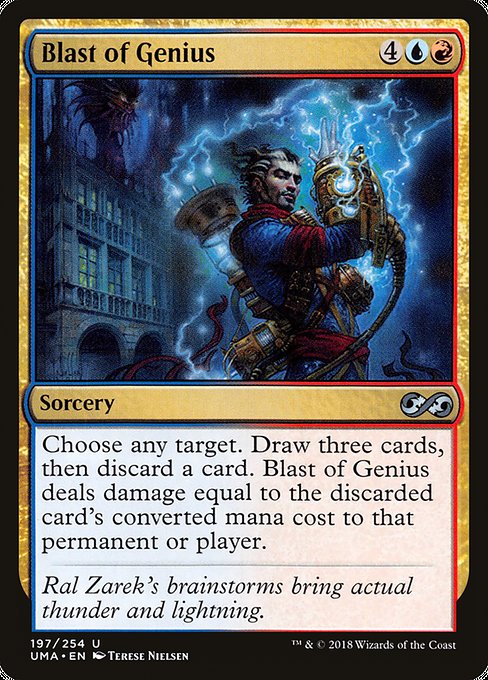 Blast of Genius - Ultimate Masters Uncommon Card