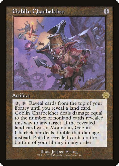 Goblin Charbelcher - The Brothers' War Retro Artifacts Rare Card