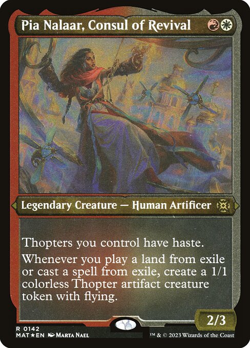 Pia Nalaar, Consul of Revival - March of the Machine: The Aftermath Rare Card