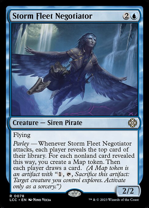 Storm Fleet Negotiator - The Lost Caverns of Ixalan Commander Rare Card