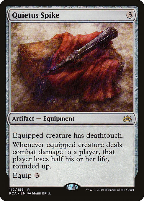 Quietus Spike - Planechase Anthology Rare Card