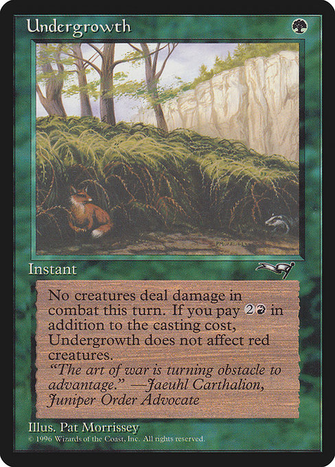 Undergrowth - Alliances Common Card