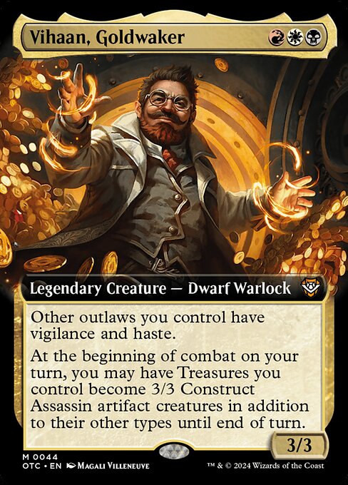 Vihaan, Goldwaker - Outlaws of Thunder Junction Commander Mythic Card