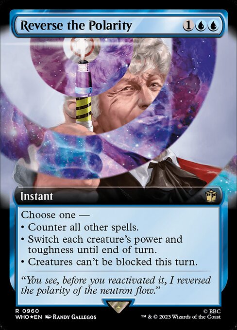 Reverse the Polarity - Doctor Who Rare Card