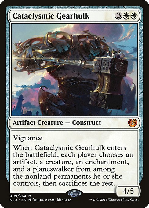 Cataclysmic Gearhulk - Kaladesh Mythic Card