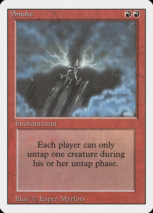 Smoke - Revised Edition Rare Card