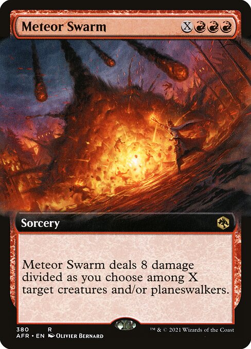 Meteor Swarm - Adventures in the Forgotten Realms Rare Card