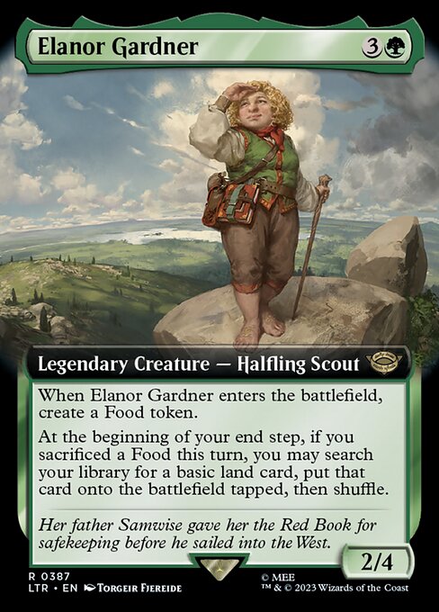 Elanor Gardner - The Lord of the Rings: Tales of Middle-earth Rare Card