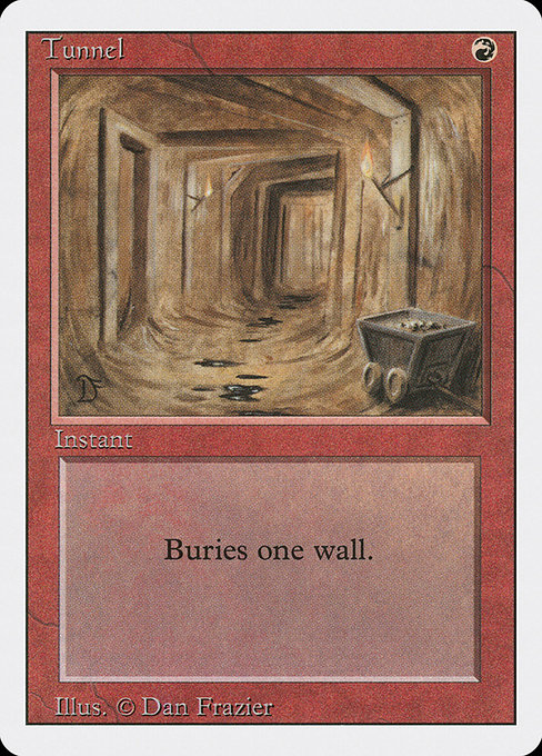 Tunnel - Revised Edition Uncommon Card