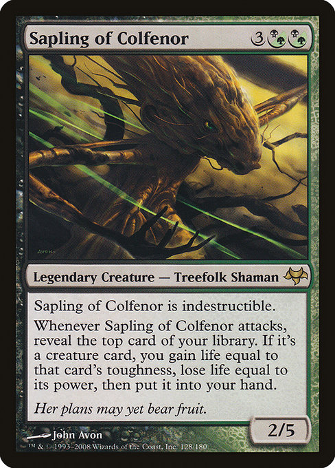 Sapling of Colfenor - Eventide Rare Card