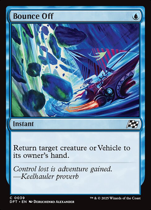 Bounce Off - Aetherdrift Common Card
