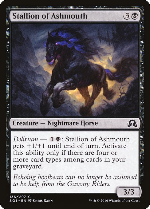 Stallion of Ashmouth - Shadows over Innistrad Common Card