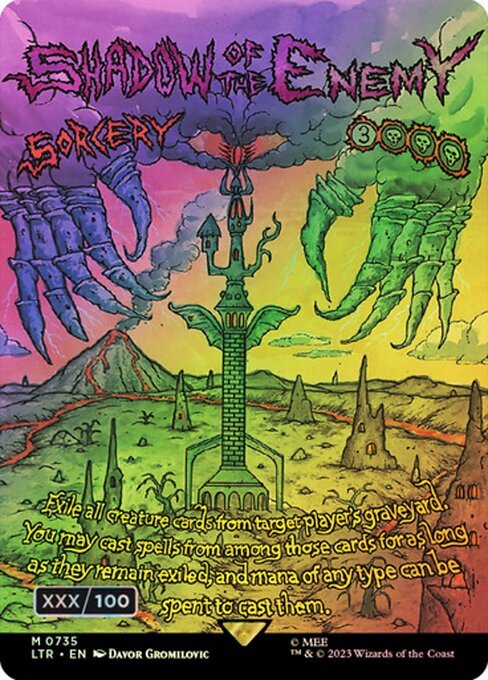 Shadow of the Enemy - The Lord of the Rings: Tales of Middle-earth Mythic Card