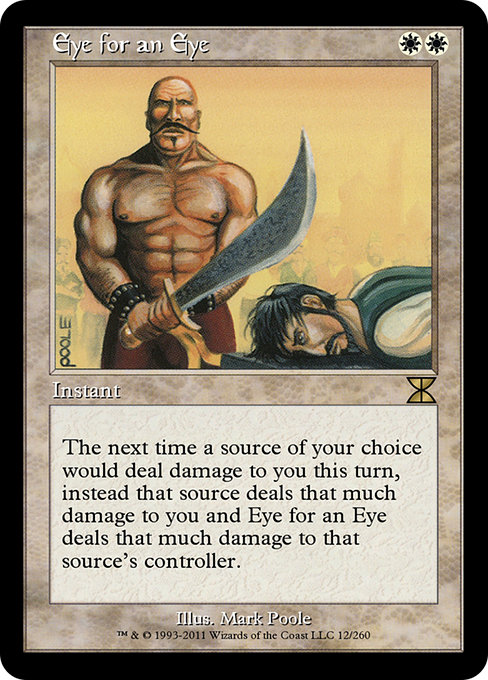 Eye for an Eye - Masters Edition IV Rare Card