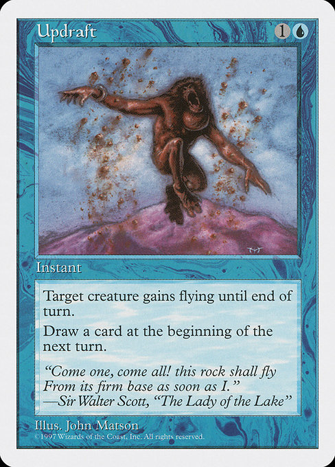 Updraft - Fifth Edition Common Card