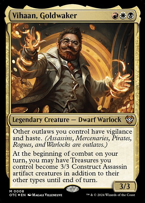 Vihaan, Goldwaker - Outlaws of Thunder Junction Commander Mythic Card