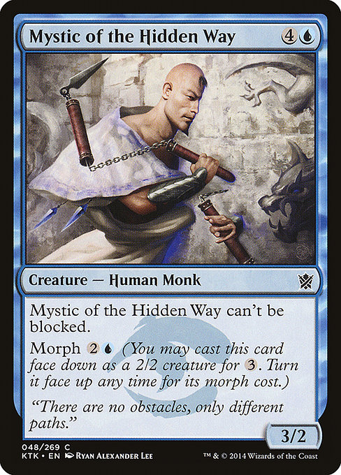 Mystic of the Hidden Way - Khans of Tarkir Common Card