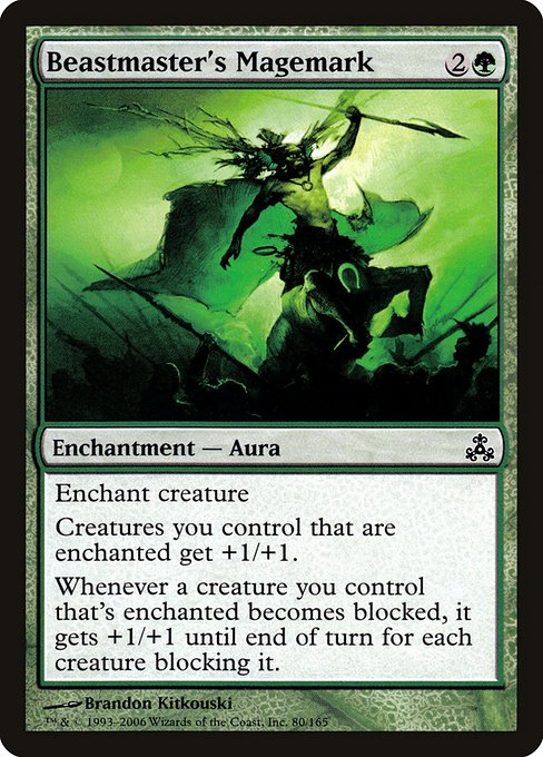 Beastmaster's Magemark - Guildpact Common Card