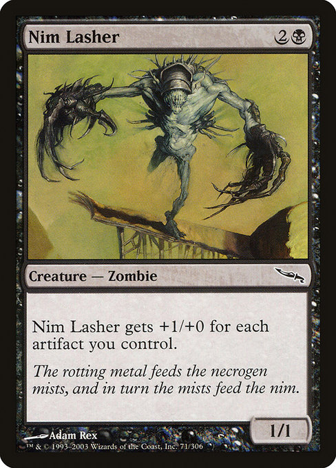 Nim Lasher - Mirrodin Common Card