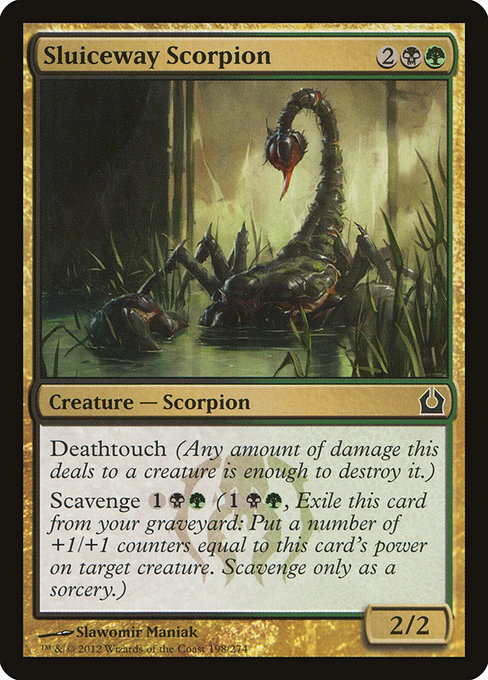 Sluiceway Scorpion - Return to Ravnica Common Card