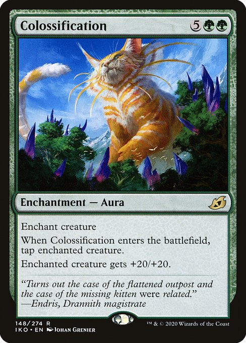 Colossification - Ikoria: Lair of Behemoths Rare Card