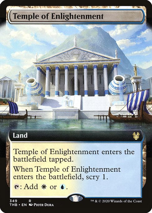 Temple of Enlightenment - Theros Beyond Death Rare Card