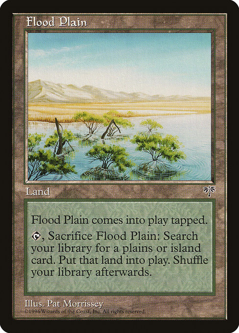 Flood Plain - Mirage Uncommon Card