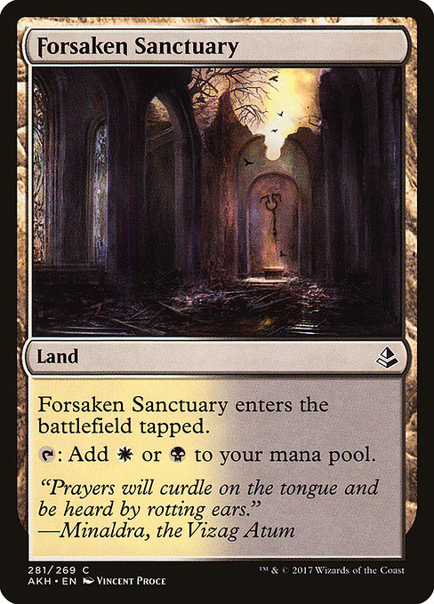 Forsaken Sanctuary - Amonkhet Common Card