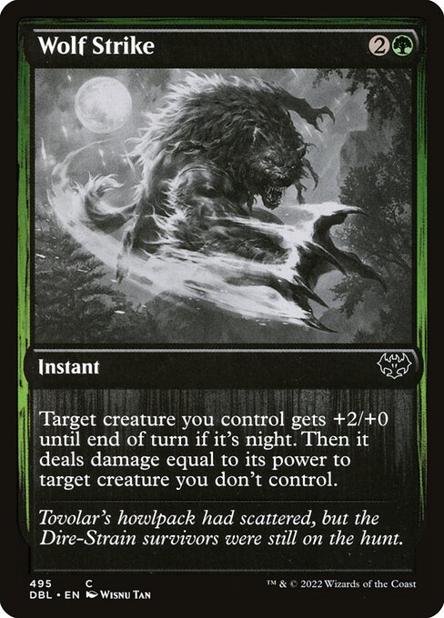 Wolf Strike - Innistrad: Double Feature Common Card