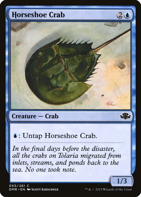 Horseshoe Crab - Dominaria Remastered Common Card