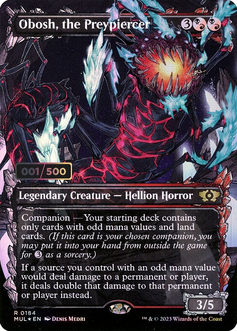 Obosh, the Preypiercer - Multiverse Legends Rare Card