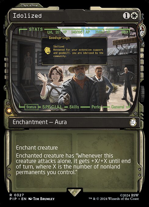 Idolized - Fallout Rare Card