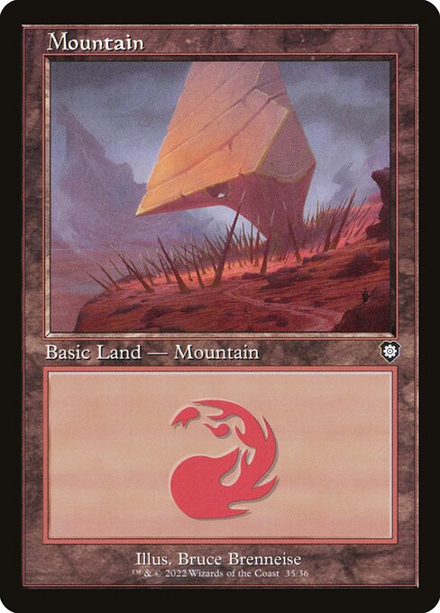 Mountain - The Brothers' War Commander Common Card