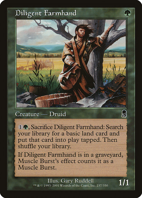 Diligent Farmhand - Odyssey Common Card
