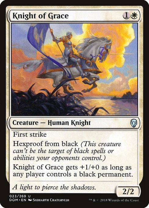 Knight of Grace - Dominaria Uncommon Card