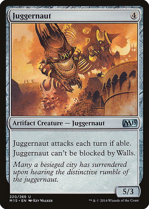 Juggernaut - Magic 2015 Uncommon Card