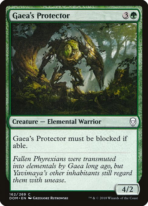 Gaea's Protector - Dominaria Common Card
